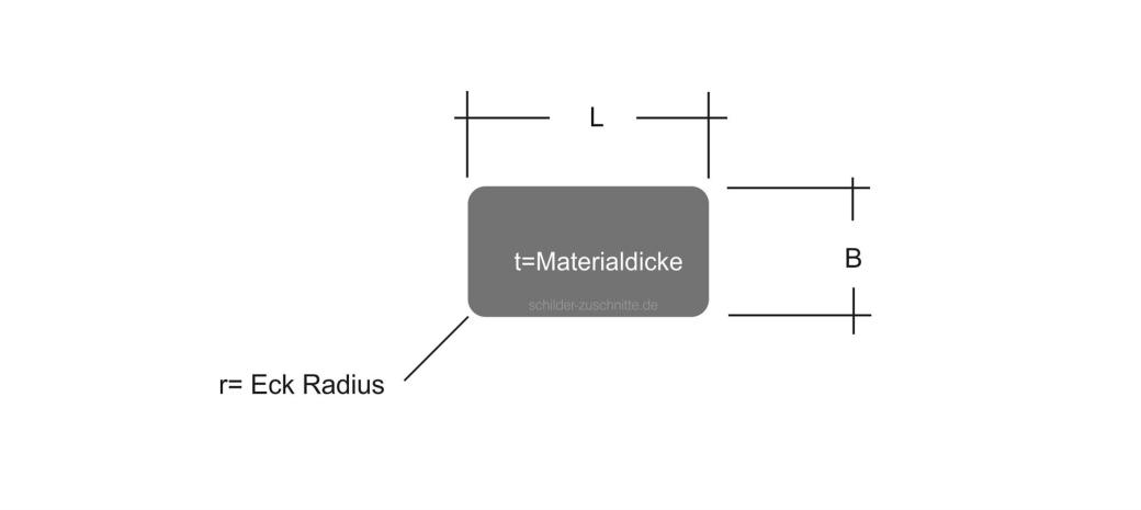 Rechteckschilder nach Maß aus Aluminium, Edelstahl oder Kunststoff, mit Bohrungen, Langlöchern und Gravur. Einzelstücke und Serien. Jetzt anfragen.